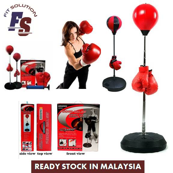 Boxing Punching Ball Set Gym Practice Set Fitness Exercise Speed Ball