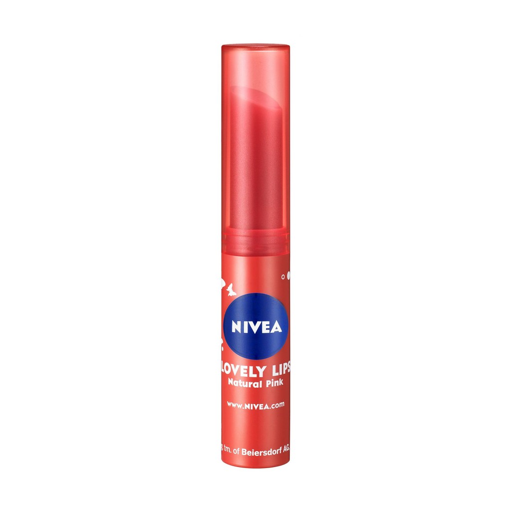 NIVEA Lip Care Lip Balm Lovely Lips Natural Pink (2.4g) Shopee Malaysia