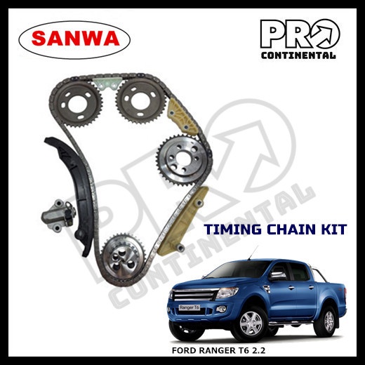 SANWA FORD RANGER T6 2.2 20122019 TIMING CHAIN KIT SET Shopee Malaysia