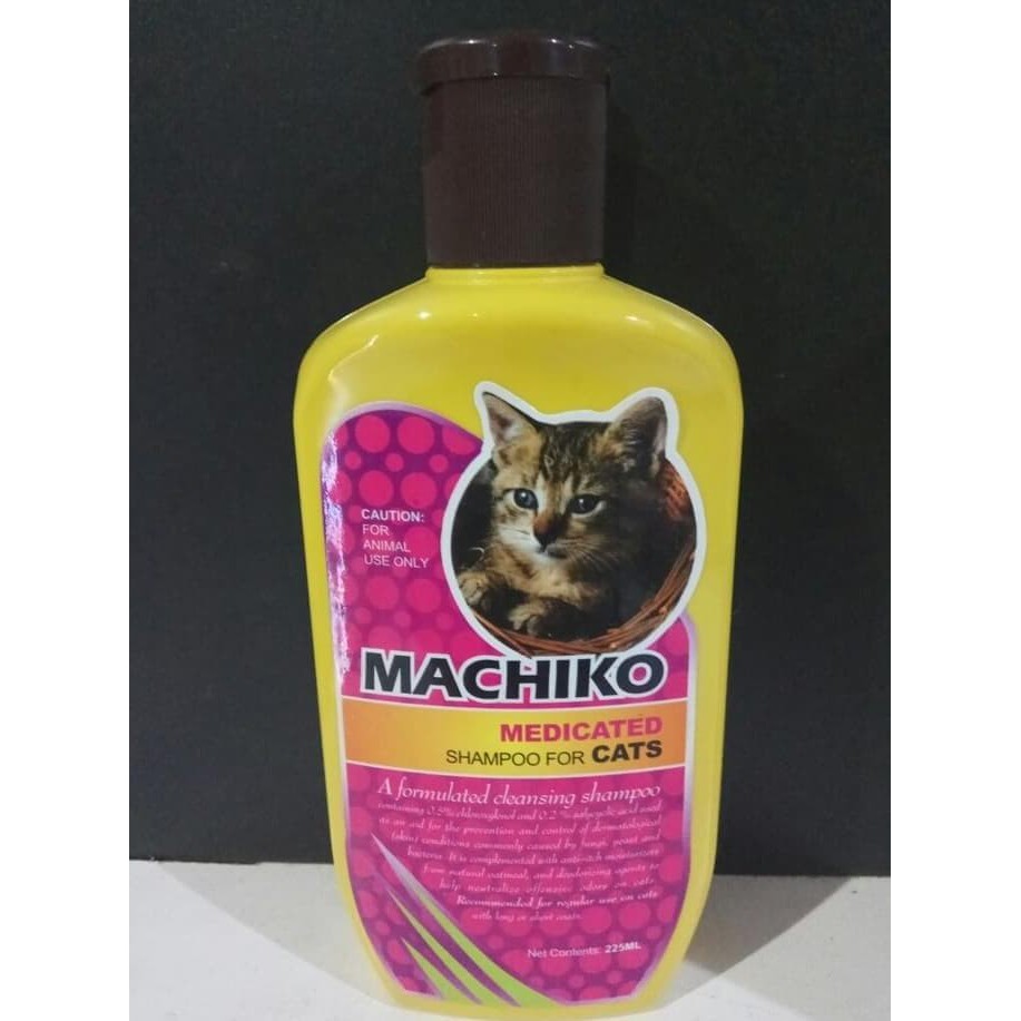 Machiko Medicated Cat Shampoo 225 ml Shopee Malaysia