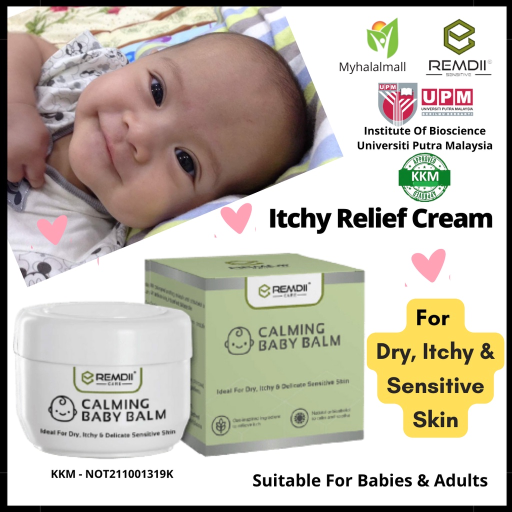 Remdii Calming Baby Balm 30gm For Dry Skin, Itchy Skin, Eczema