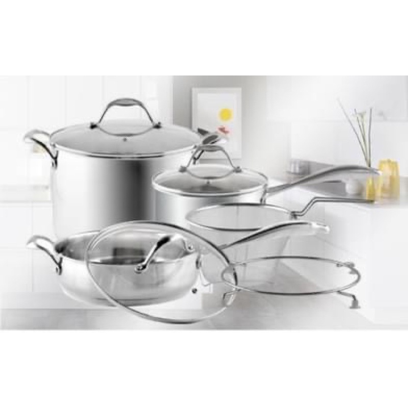[Sincero] SCW880 7pcs Stainless Steel Cookware Set (100 Original
