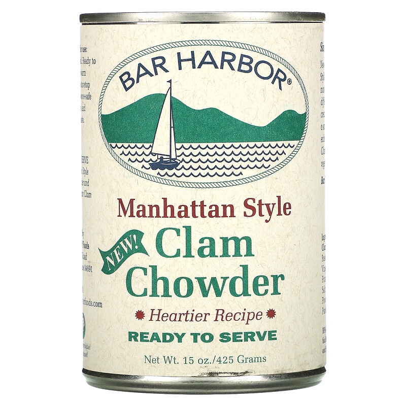 Bar Harbor, Manhattan Style Clam Chowder, 15 oz (425 g) Shopee Malaysia