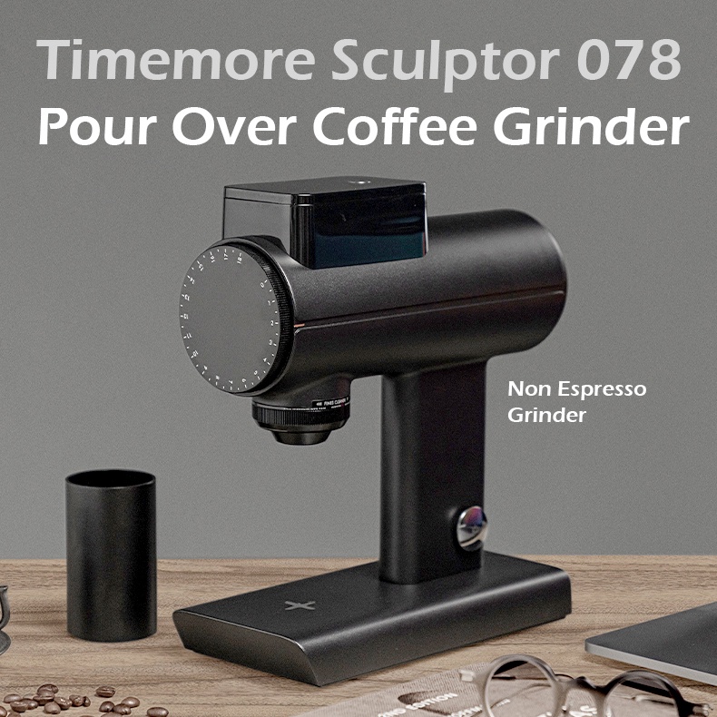 Ready Stock. Timemore Sculptor 078 pour over coffee grinder. timemore electric grinder. timemore