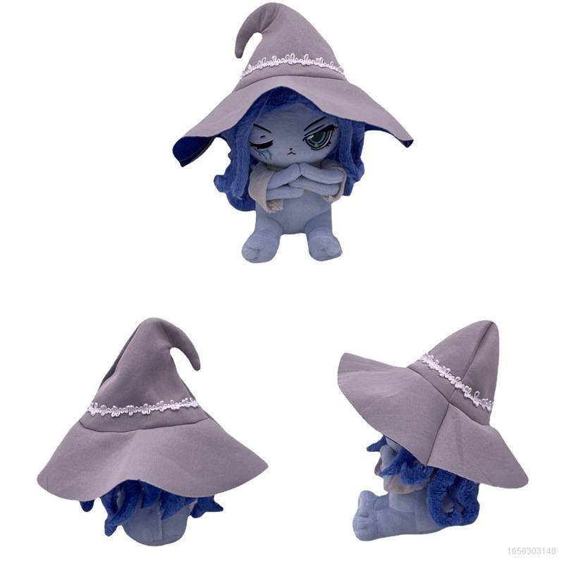 Comic Elden Ring Miniature Ranni Plush Dolls With Hat Stuffed Toys For