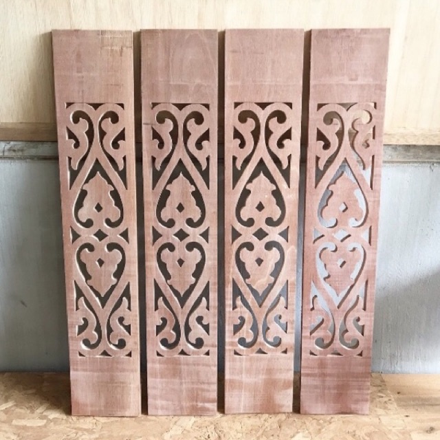 Kerawang pagar / Pagar kayu / ukiran pagar kayu / Pagar kerawang / Pagar Musang Shopee Malaysia