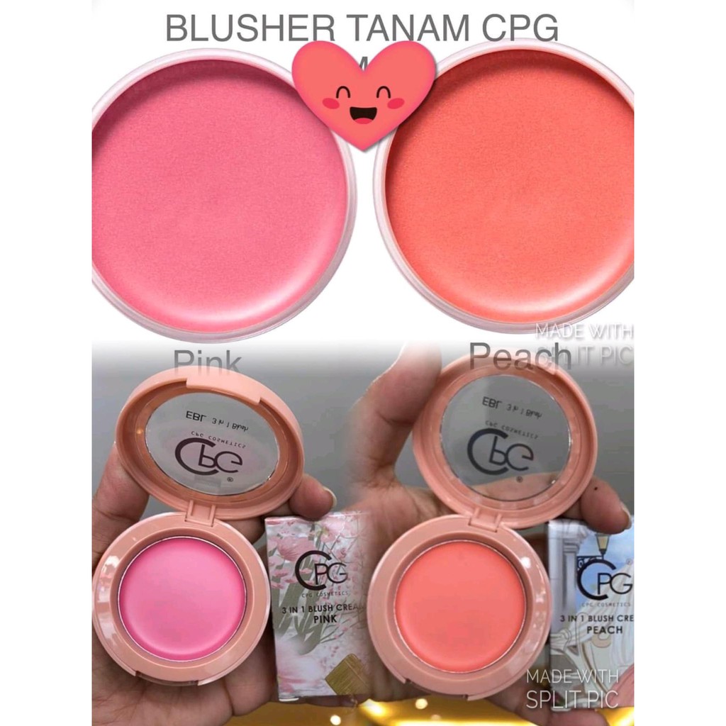 CPG ROSE GOLD BLUSHER CREAM NEW PACKING READY STOCK Shopee Malaysia