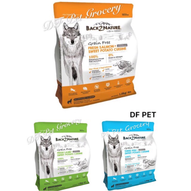 Nature Dog Food Grain Free PetsWall