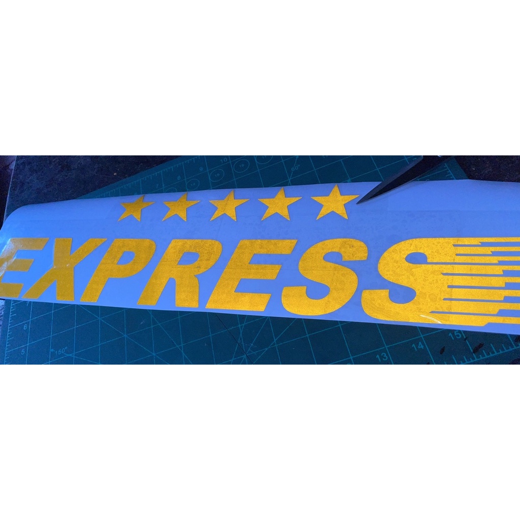 Sticker Express (Reflect)(Biasa) Shopee Malaysia