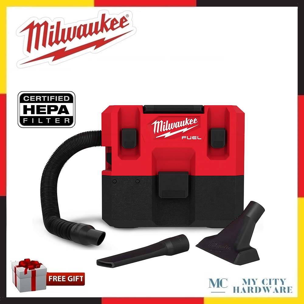 Milwaukee M12 FUEL 6.1 Liter Wet / Dry Vacuum M12 FVCL0 (Bare Tool) Shopee Malaysia