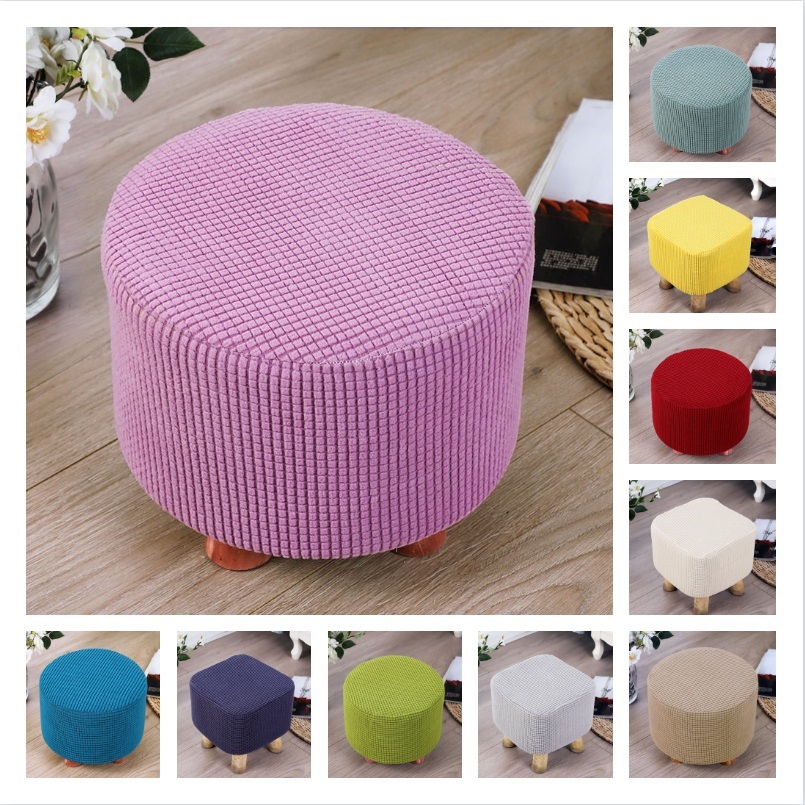Stool Cover Home Round Stool Mushroom Stool Bathroom Stool Footstool
