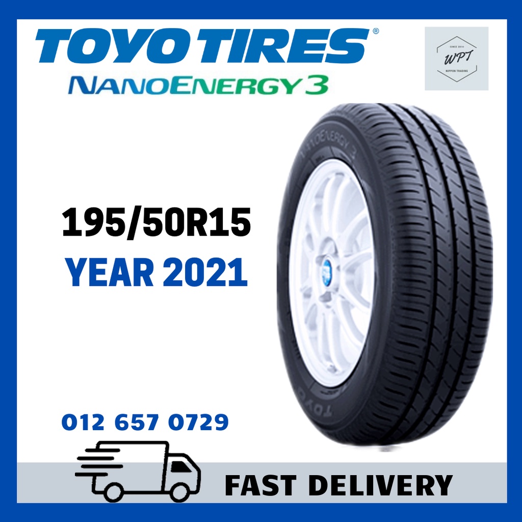 165/50R15 TOYO Nano Energy 3 NE03 (Delivery) New Tyre Tayar Tires WPT