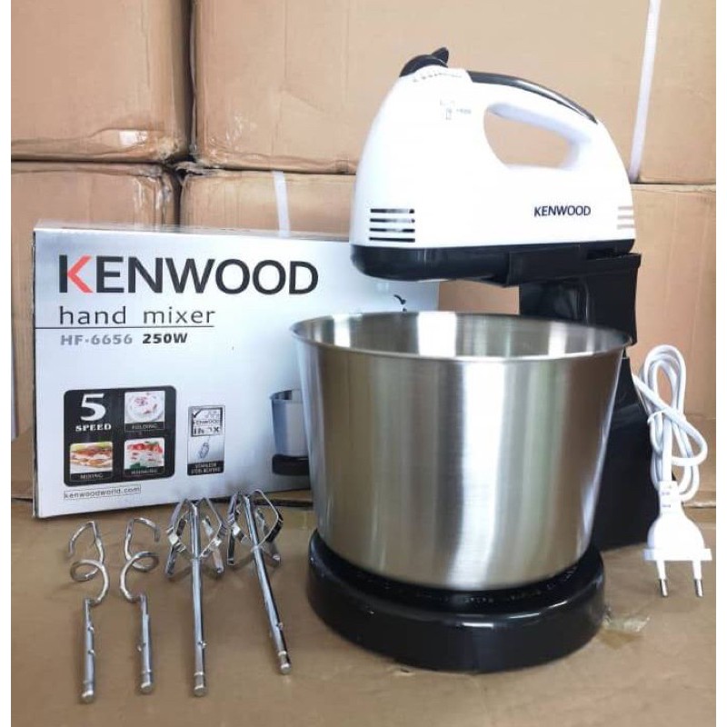KENWOOD DOUBLE BEATER 7 SPEED HAND STAND MIXER 2.5L BOWL W/ STAINLESS