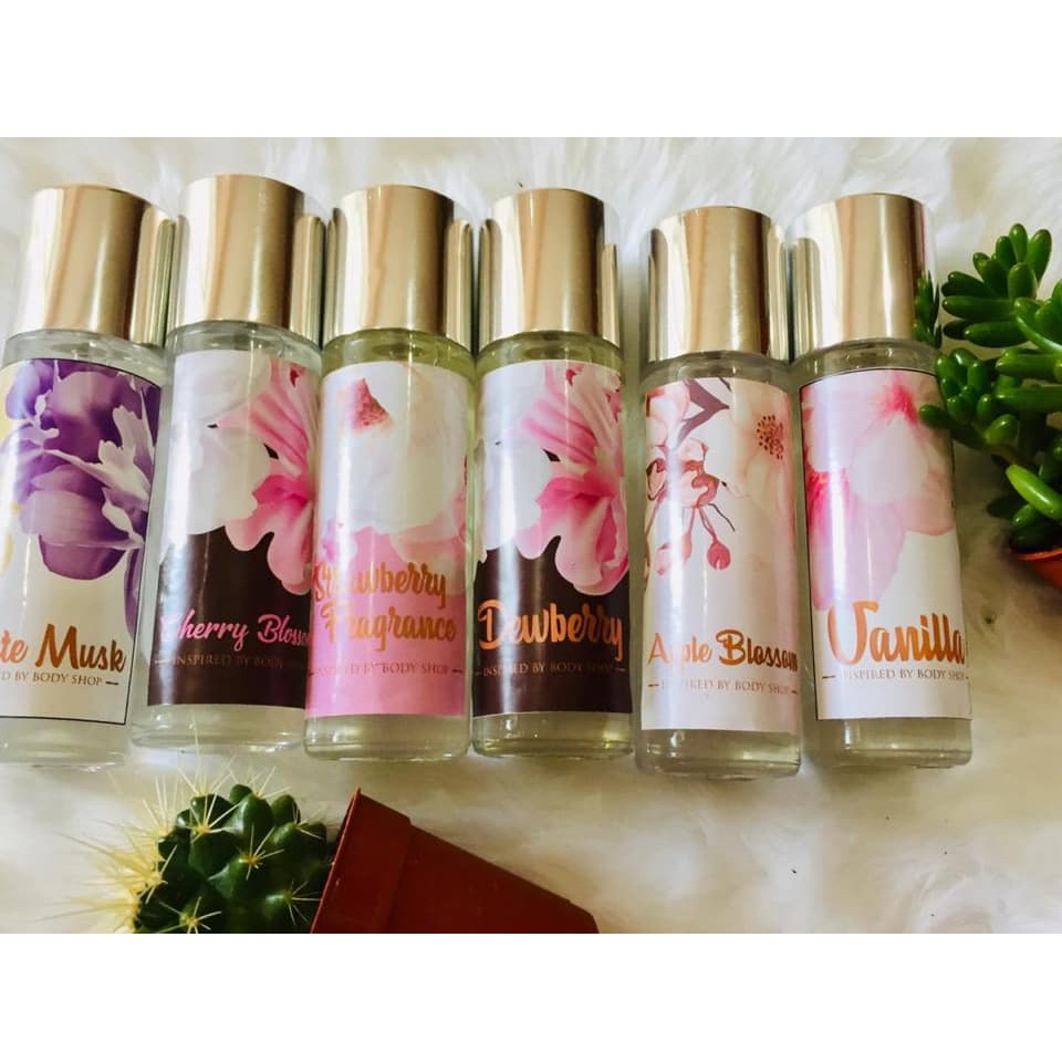 THE BODY SHOP PERFUME VIRAL minyak wangi lelaki & wanita MESRA SOLAT, FREE facial mask Shopee