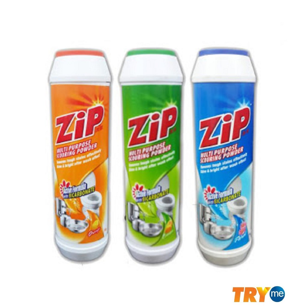 Zip Multi Purpose Scouring Powder 750g 3 Variants Shopee Malaysia