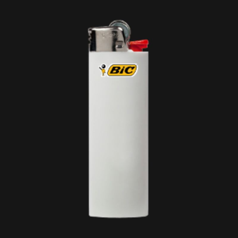 Bic lighter (WHITE COLOR) Shopee Malaysia
