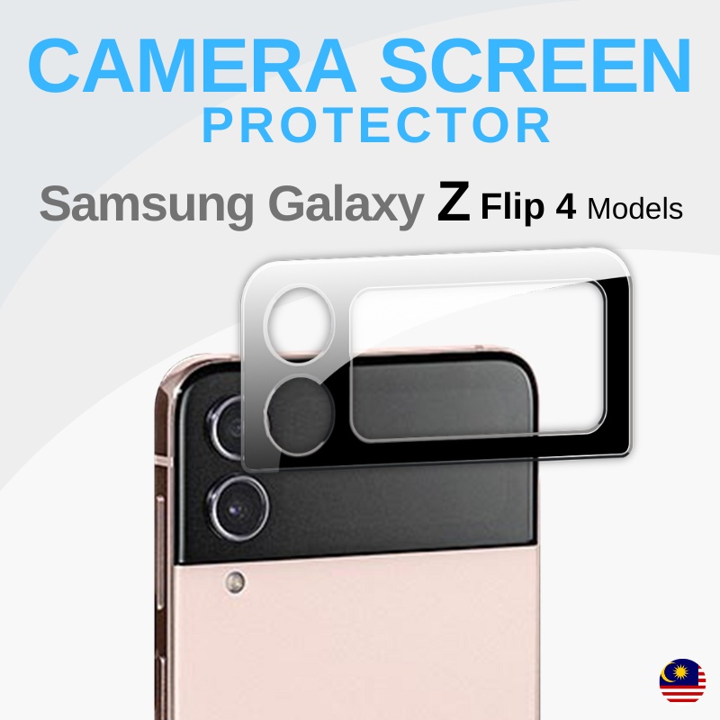 Camera Screen for Samsung Galaxy Z Flip 4 CAMERA SCREEN Black Protector