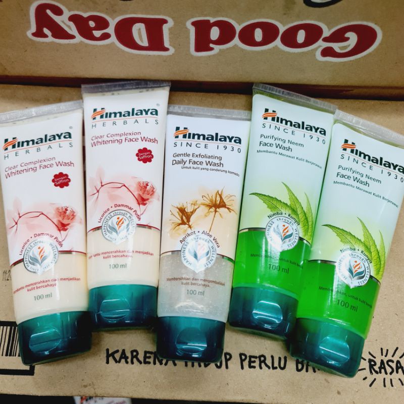 Himalaya Herbals Face Wash 100ml Shopee Malaysia