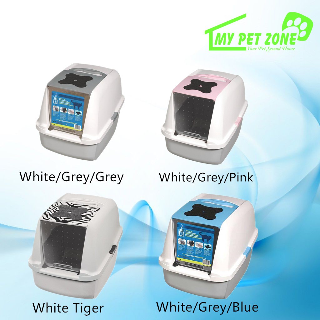 Purr Pets Pet Shop Kuching Hagen Catit Hooded Cat Litter Pan With