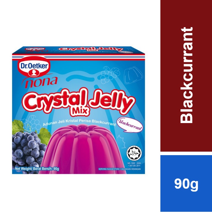 Dr. Oetker Nona Crystal Jelly Blackcurrant 90g Shopee Malaysia