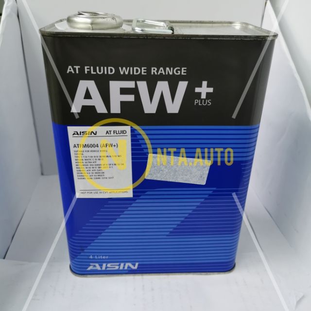 AISIN ATF WS AUTOMATIC TRANSMISSION FLUID 4L AFW PLUS Shopee Malaysia