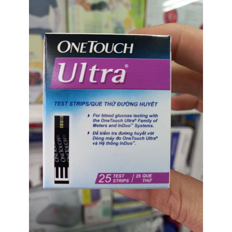 [AUTHENTIC] One Touch Ultra 2 Blood Glucose Test Strips (Box of 25