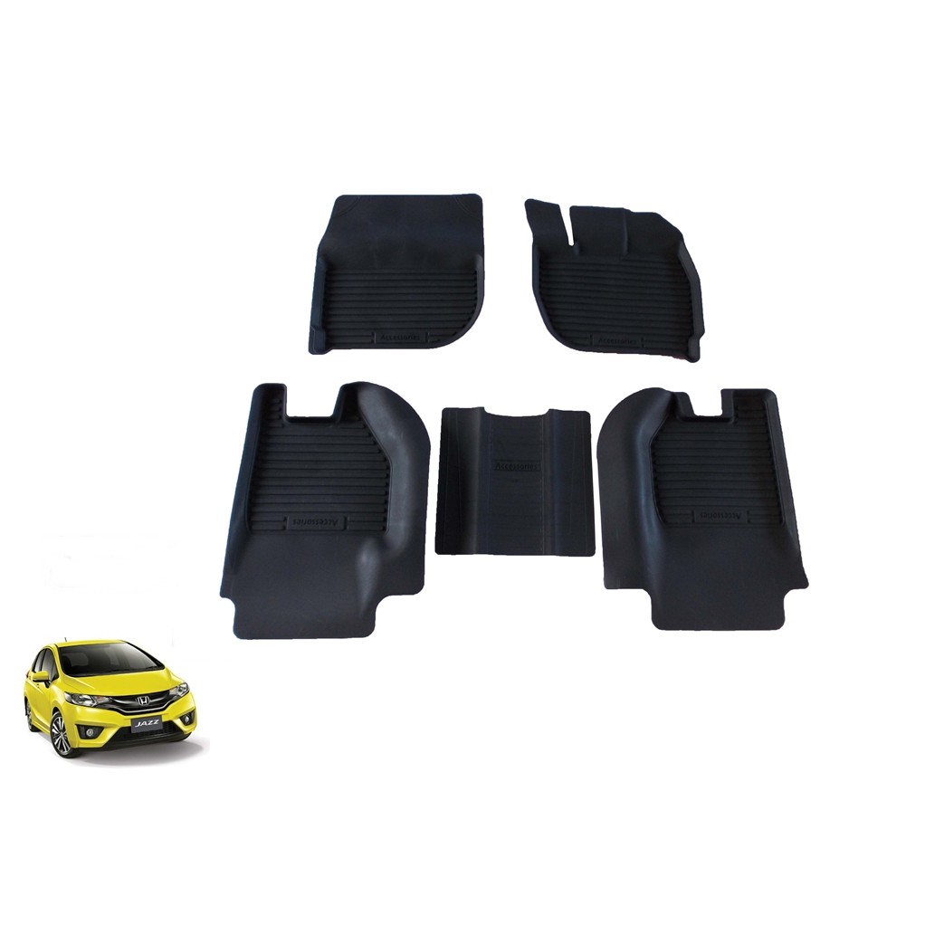 Honda Jazz 20142019 EVA Rubber Car Mat Set) Shopee Malaysia