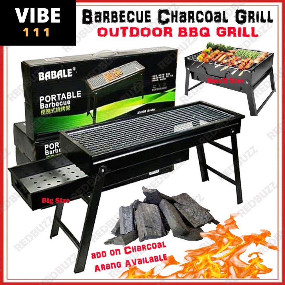 Portable BBQ Grill Outdoor Folding Barbecue Outdoor Charcoal Grill BBQ