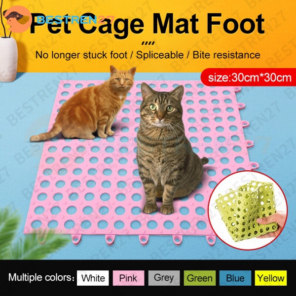 pet cage floor mat Rabbit foot pad antibite card foot pedal can be cut pet rabbit cage large