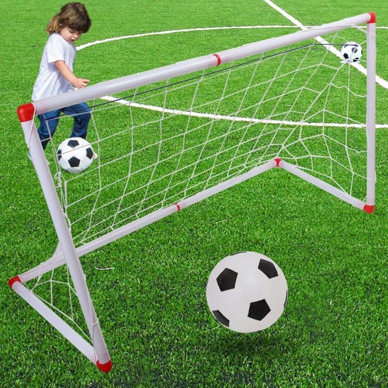 KL Ready Stock 120cm BIG GOAL Football Goal Tiang Gol Bola Sepak Soccer