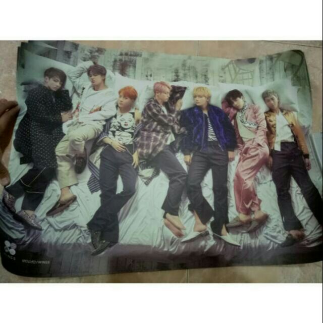 BTS Wings Poster (OFFICIAL) Shopee Malaysia