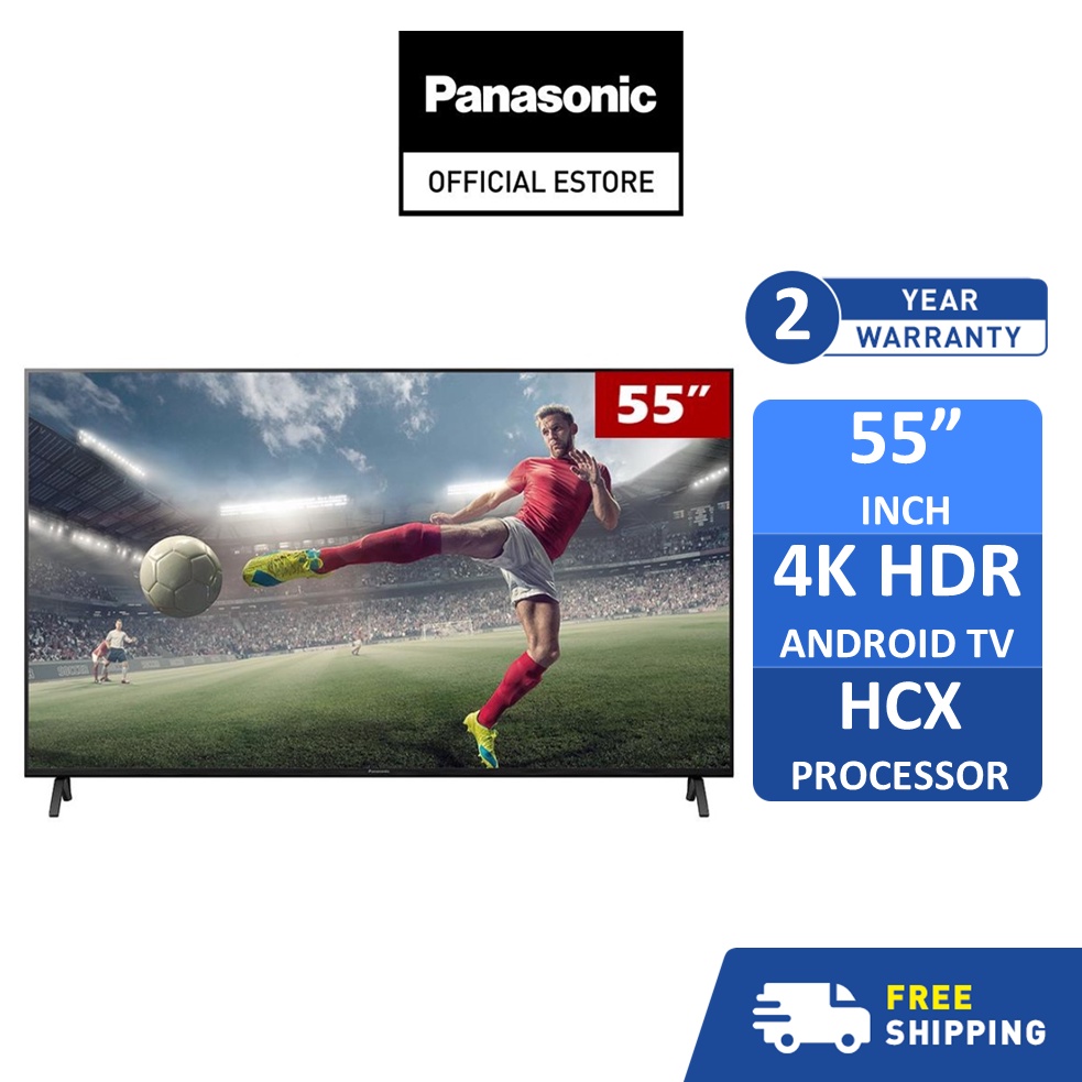 PANASONIC JX800 49" 65" 4K HDR Smart Android TV IPS Super Bright