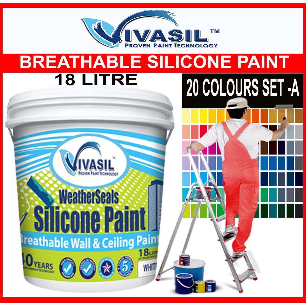 VIVASIL BREATHABLE SILICONE PAINT (WEATHERSEALS) 18L A20