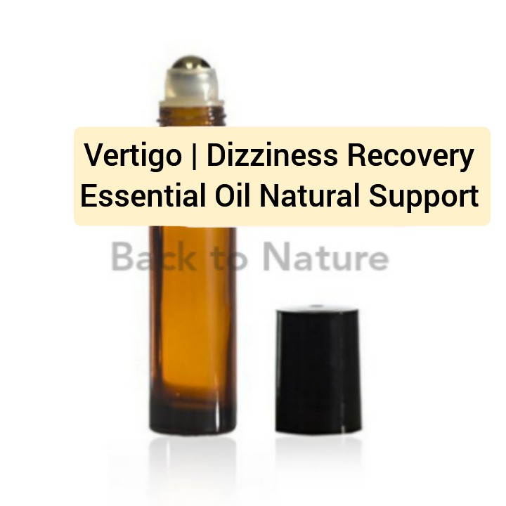 Vertigo Dizziness Dizzy Head Support Relief Essential oil roller blend