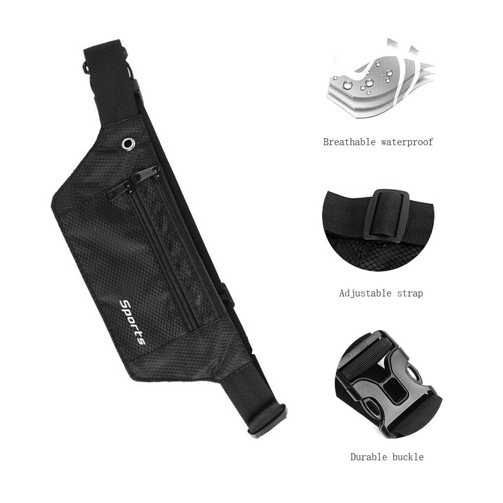 [🔥 HOT DEAL🔥 ]Sport Waist Bag Running Belt Pouch for Smartphone Keys