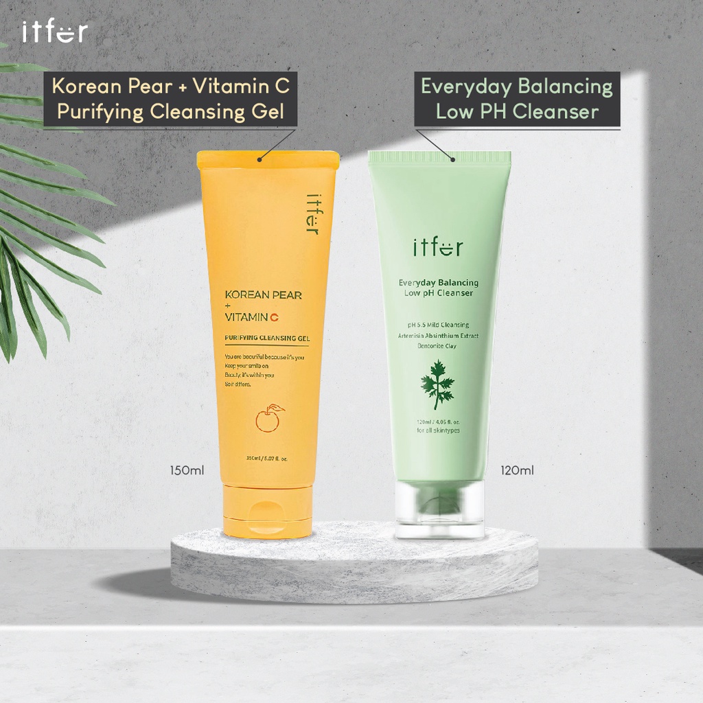 [ITFER]Korean Pear + Vitamin C Purifying Cleansing Gel / Everyday