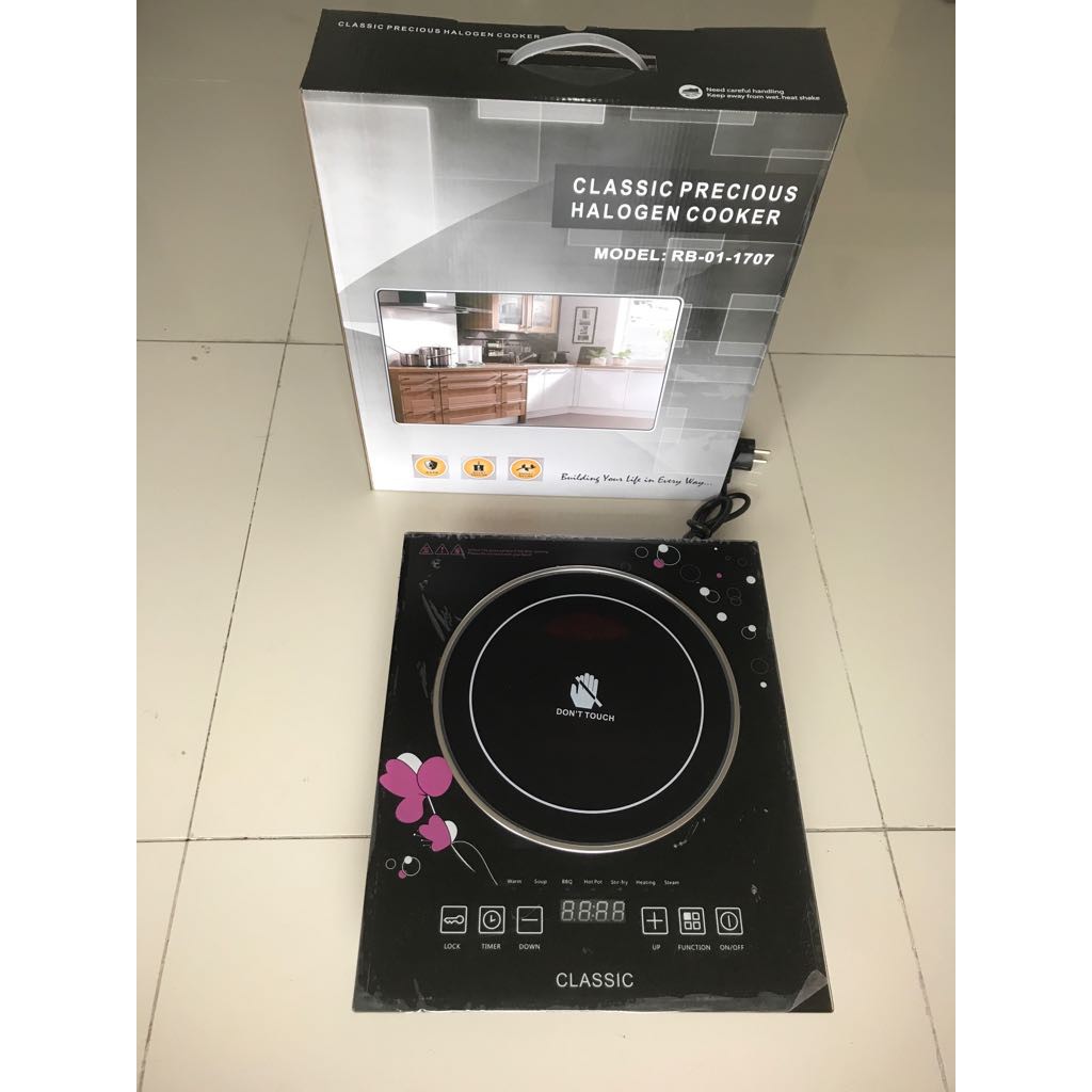 Electric Halogen Stove 1 Furnace Without Fuel Safer Shopee Malaysia