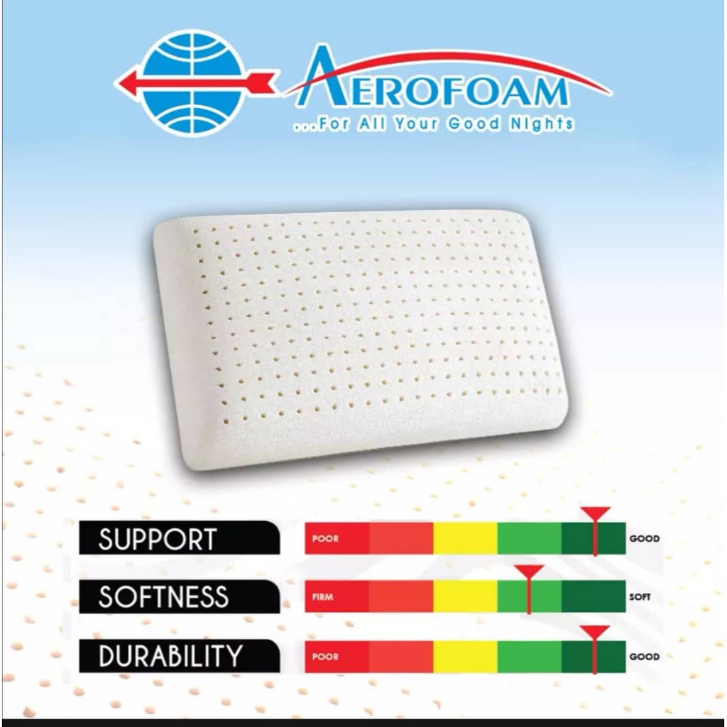 Natural Latex Pillow/ Bantal Tidur Getah Asli/Kualiti/ Shopee Malaysia