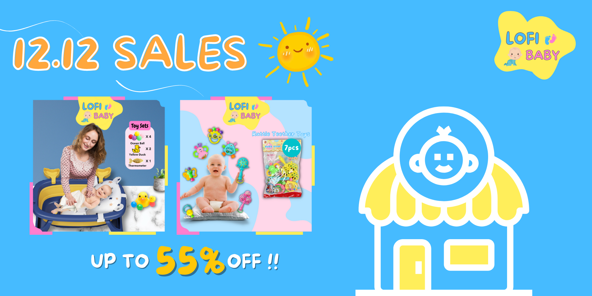 Lofi Baby, Online Shop Shopee Malaysia