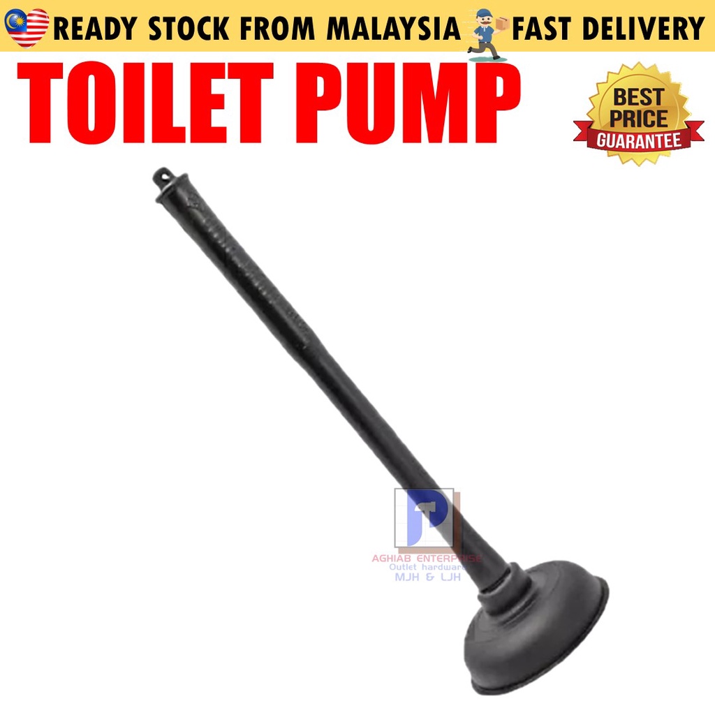Effective High Force Suction Toilet Pump For Drain Clog For Bathroom