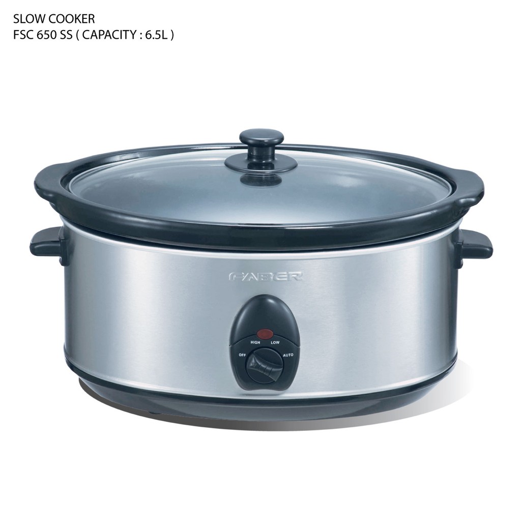 Faber Slow Cooker 6.5L FSC 650 SS Shopee Malaysia