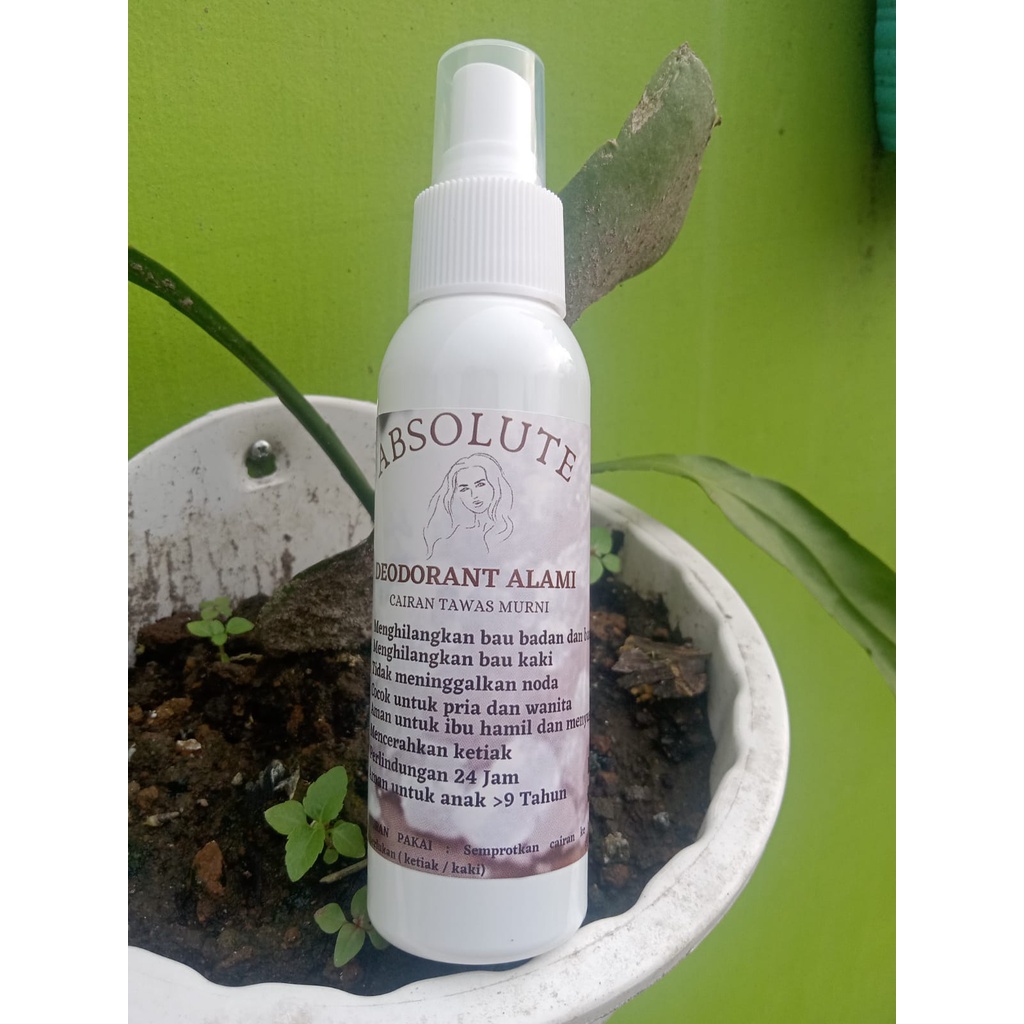 Natural Deo Spray Liquid Tawas Remove Odor Armpit And Legs Safe For