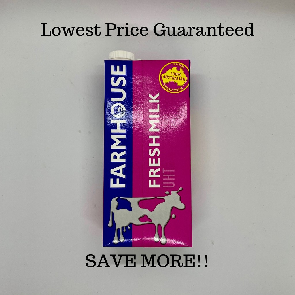 FARMHOUSE UHT FRESH MILK 1L (1ctn) Shopee Malaysia
