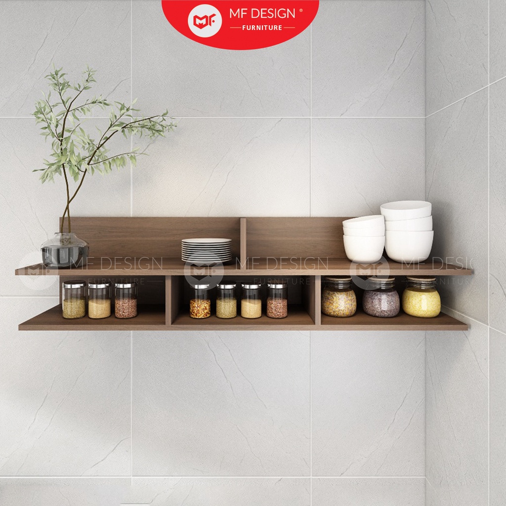 MF DESIGN Frey Series Kitchen Wall Unit Kitchen Wall Open Storage Dapur Storage