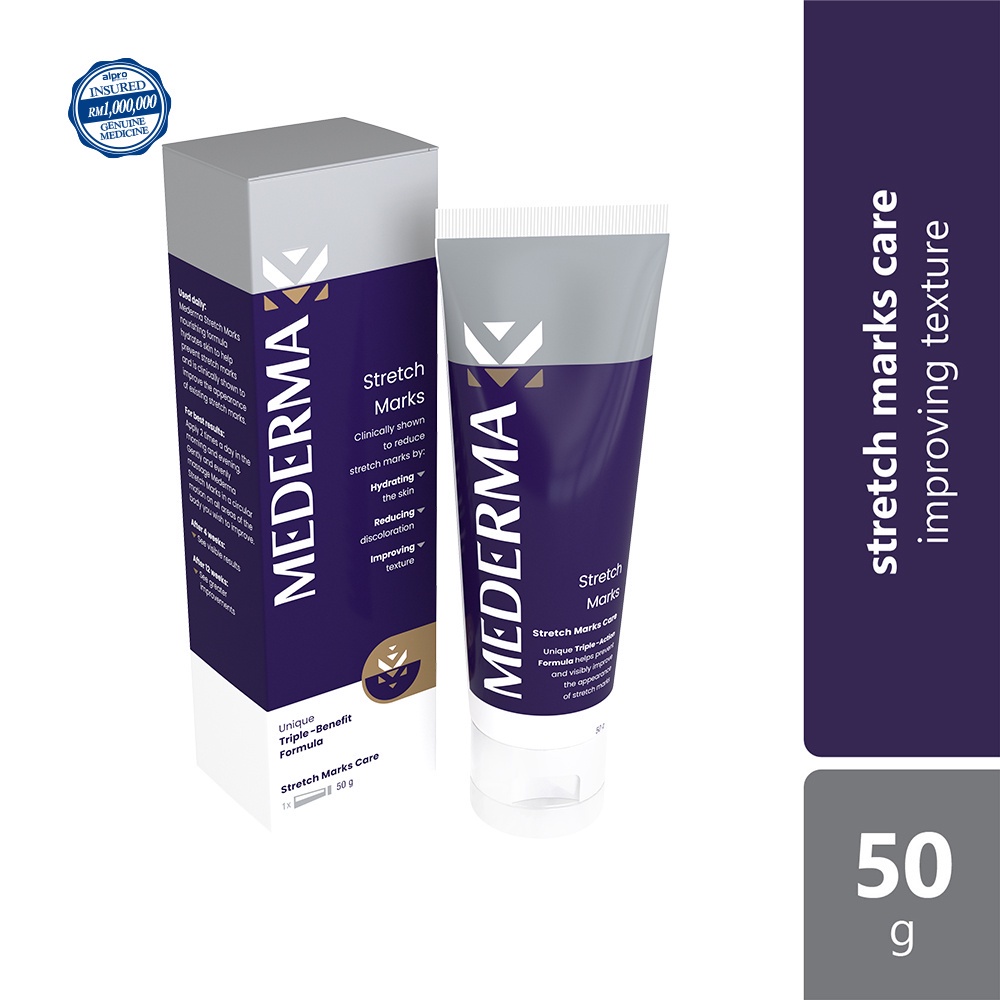 [EXP 08/2024] MEDERMA STRETCH MARKS 50G Shopee Malaysia