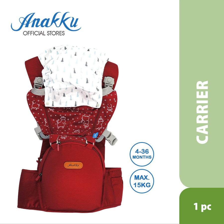 Anakku Cross Back Hip Seat Carrier 6 in 1 / Gendongan Bayi 161361