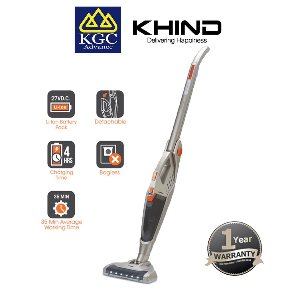 Khind 2in1 Upright Vacuum Cleaner VC9000 Shopee Malaysia