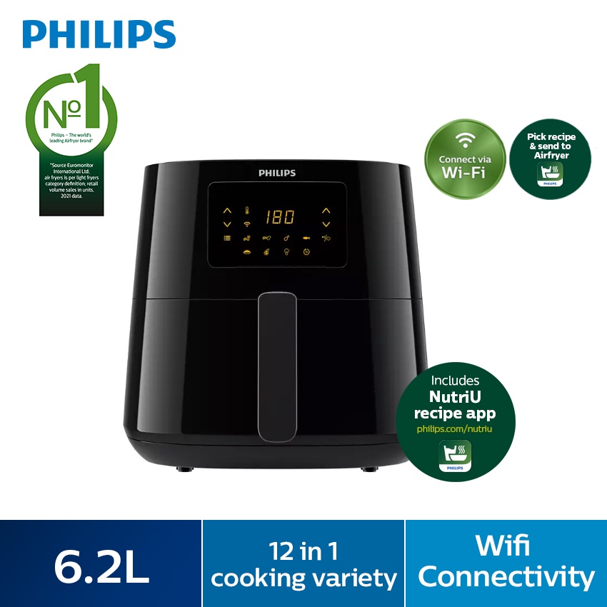 Philips Essential Connected Airfryer XL HD9280/91 (HD9270/91