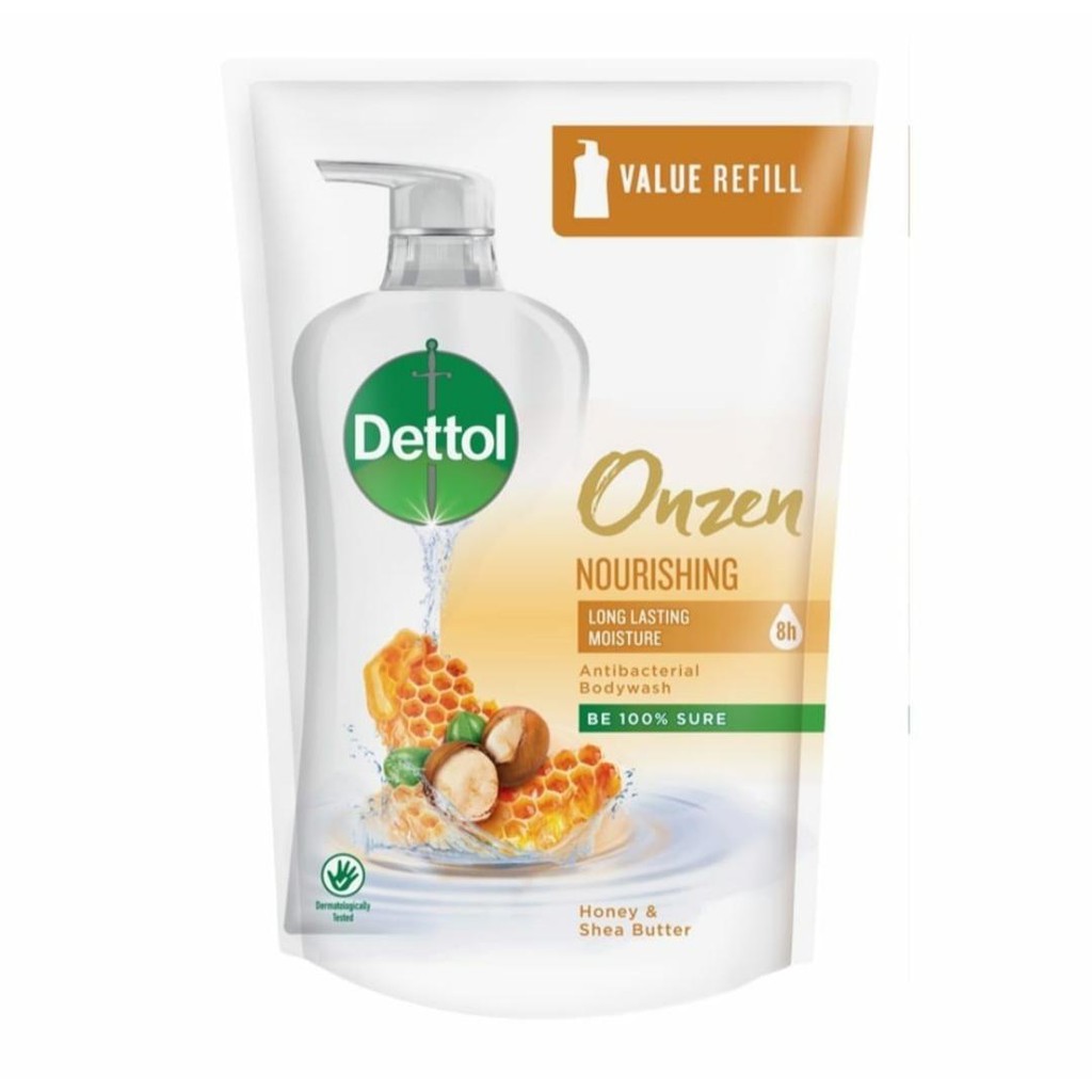 READY STOCK Dettol ONZEN Nourishing Body Wash Refill 500ml [Honey
