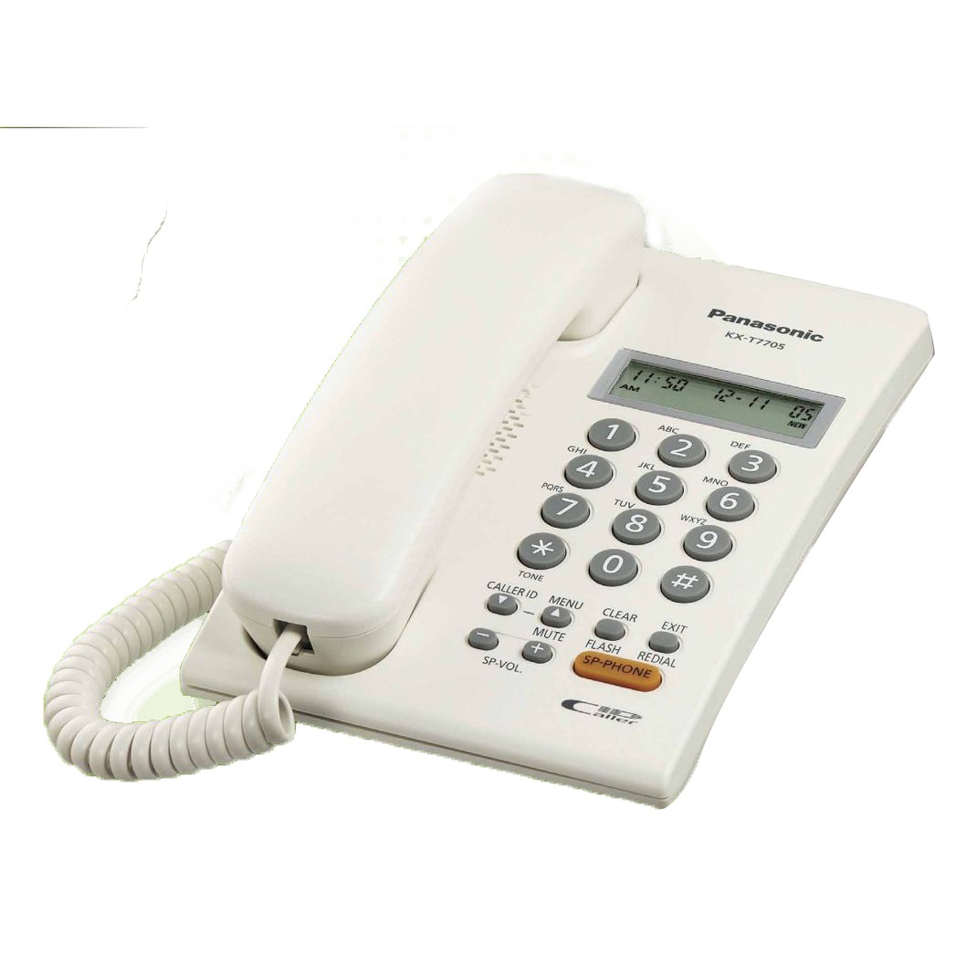 PANASONIC KXT7705 Single Line Display Phone With Speaker Phone